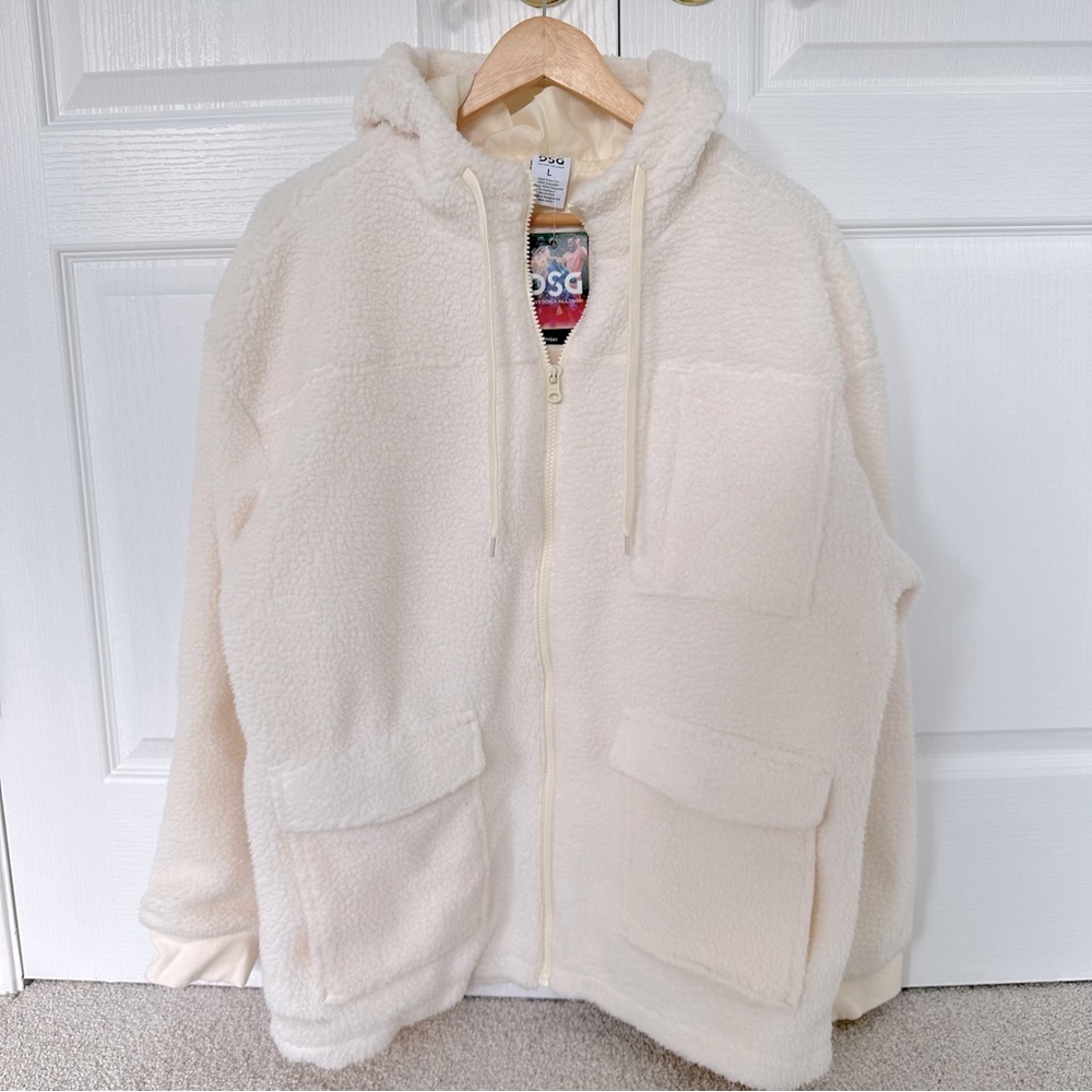 ☁️ Oversized Faux Sherpa Jacket